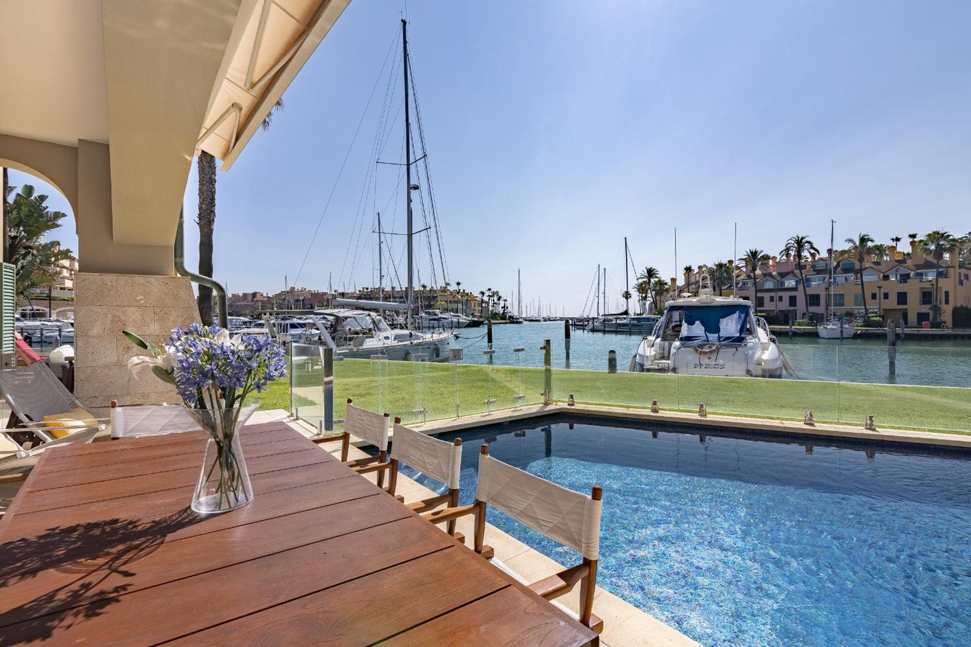Waterside Apartment In Sotogrande Marina With Private Pool San Roque  Ngoại thất bức ảnh